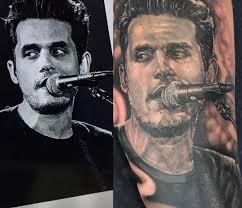 Apr 13, 2017 · john mayer, who has been almost as well known for his mouth as his music over the past few years, is sporting the ink. John Mayer The Best And Worst Celebrity Fan Tattoos Zimbio
