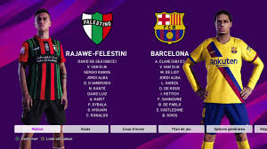 Club deportivo palestino is a professional football club based in the city of santiago, chile. Efootball Pes 2020 Joga Bonito My Club Palestino Vs Barcelona Youtube
