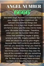 Do not focus too much on one direction in your life, forgetting the rest. 6666 Angel Number And It S Meaning Angel Numbers Number Meanings Angel Number Meanings