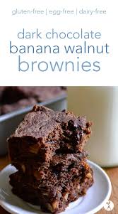 Chupa chups sesame snaps chocolate cake tart icing chupa chups sesame snaps. Fudgy Dark Chocolate Banana Walnut Brownies