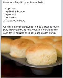 Ez Rolls Bread Recipes Homemade Recipes Food