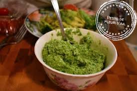 Pesto De Fleur D Ail Fleurs D Ail Pesto Recette