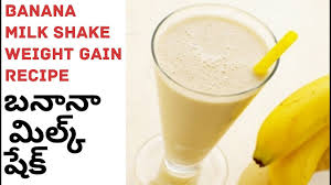 To prepare this smoothie, take one banana and add two cups of chopped kale, one tablespoon of flax seed, half cup of light unsweetened soy milk and one teaspoon of maple syrup. Simple Baby Weight Gain Recipe Banana Milk Shake Toddlers Kids Youtube