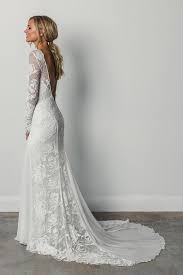 Sheath A Line Long Sleeves Ivory Rustic Lace Backless Scoop Neck Beach Wedding Dresses Ph726 Wedding Dress Trends Wedding Dress Long Sleeve Wedding Dresses Lace
