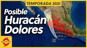 Pero la nooa, no tiene en su pagina esta simulacion de posible trayectoria, primera vez que lo veo en internet. Tormenta Tropical Dolores Podria Llegar Como Huracan A Jalisco O Colima Video En Contexto
