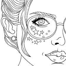 Vá para ajuda para aprender como imprimir até 8 imagens por folha de papel. Vsco Girl Desenhos Lindos Para Colorir Coisas Para Colorir Desenhos Pra Colorir