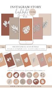 Instagram Story Highlight Icons For Ig Stories Story Covers Etsy Instagram Story Story Highlights Instagram Template
