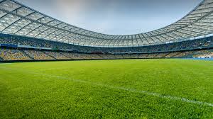 The length and width of the pitch needs to follow the fifa laws of the game and the lines for the penalty area, six yard box, and halfway line all need to be correctly marked. Panoramic View Of Soccer Field Stadium And Stadium Seats Windows 10 Spotlight Images
