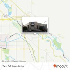 how to get to taco bell arena in boise city by bus moovit