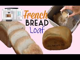 Besides being fun to make these loaves were absolutely delicious! How To Make Crusty French Bread Loaf Recipe Breadmaker Machine Breville Custom Loaf Pro Bbm800 Youtube