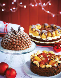 Asda Magazine December 2013 Cake Decorated With Fruit Christmas Desserts Candy Dishes