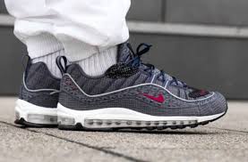 Look For The Nike Air Max 98 Qs Thunder Blue Now A Quickstrike Release Of The Nike Air Max 98 Just Dropped And It S In Sneakers Nike Air Max Sneakers Nike