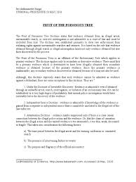 The fruit of the poisonous tree doctrine, or exclusionary rule, is a judicial remedy created for the purpose of deterring future unlawful conduct. Fruit Of The Poisonous Tree