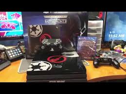 New & used (6) from $344.85 + $9.98 shipping. Star Wars Battlefront Ii Playstation 4 Pro Limited Edition Console Unboxing Youtube