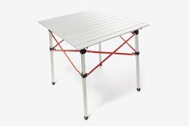 Excelfu folding camping table with storage, height adjustable portable foldable aluminum camp table, lightweight small folding table for outdoor indoor, camp, picnic, cooking, beach (3 heights) 4.4 out of 5 stars 202 How To Build The Ultimate Camp Kitchen Hiconsumption