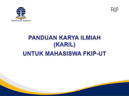 Silahkan download panduan karya ilmiah (karil). Contoh Laporan Karya Ilmiah Ut Nusagates