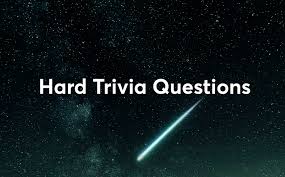 Jun 18, 2021 · space trivia questions and answers. 150 Hard Trivia Questions And Answers Thought Catalog