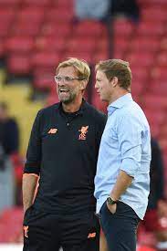 El partido de ida es en casa del leipzig, así que los de nagelsmann necesitan irse con ventaja, porque todos saben que intentar. Squawka News On Twitter Jurgen Klopp And Julian Nagelsmann Share A Word Before Kick Off At Anfield