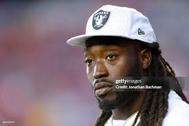 Fadol Brown of the Oakland Raiders visits his alma mater before a... News  Photo