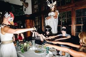 A small indoor gathering (like a dinner party) unvaccinated: A Mystery Ball Where The Illuminati Have Cloven Hooves The New York Times