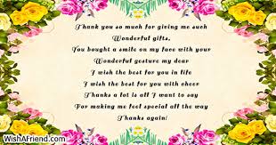 What a wonderful gift then to give to a child! Thank You Notes For Gifts