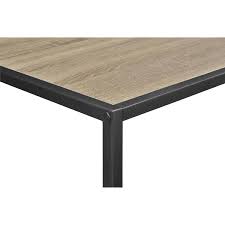 This item is beautiful and functional. Buy Emmett Sonoma Tv Stand Coffee Table With Metal Frame For Tvs Up To 42 Oak Gunmetal Gray Online In Indonesia 35496772