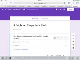 Alternatively, you can insert a blank table if. Creating A Google Form Quiz On The Ipad Paths To Technology Perkins Elearning