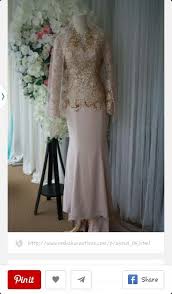 Lihat ide lainnya tentang pakaian wanita, pakaian, model pakaian. Rose Gold Malay Wedding Hijab Wedding Dress Simple Addicfashion