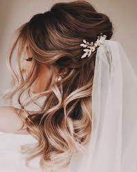 Best Wedding Hairstyles For Every Bride Style 2021 In 2021 Wedding Hairstyles For Long Hair Half Up Wedding Hair Veil Hairstyles