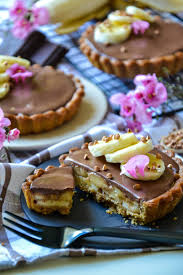 Tartelettes Banane Et Chocolat Healthyfood Creation Recette En 2020 Mini Tarte Alimentation Dessert
