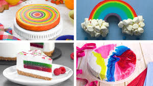 Rand mit einem messer lösen, kuchen vorsichtig stürzen und auf ein kuchengitter setzen. 8 Farbenfrohe Kuchenrezepte Die Richtig Gute Laune Machen Leckerschmecker