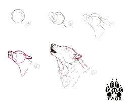 Tuto Comment Dessiner Un Loup 2 Page 4 En 2020 Comment Dessiner Un Loup Dessin De Chien Tete De Loup Dessin