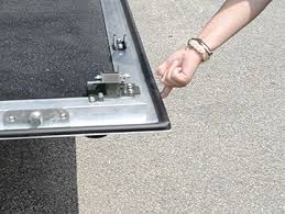 On the way home from a race, something in the garage created a tear on the inside of the loading ramp / door. Toy Hauler Zero Gravity Ramp Door Morryde