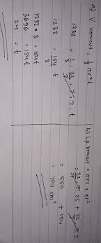 3 Volume Sebuah Kerucut Adalah 1 232 Cm2 Kerucut Tersebut Mempunyai Diameteralas 14 Cm A Brainly Co Id
