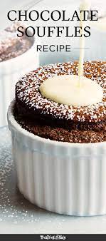 Chocolate Souffles With Orange Sauce Recipe Desserts Dessert Recipes Chocolate Desserts