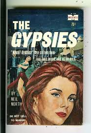 THE GYPSIES By North, Magenta Book #M110 sleaze gga pulp vintage pb