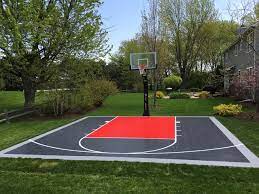 All products from basketball court backyard category are shipped worldwide with no additional fees. 26 X26 Snapsports Backyard Basketball Court Residential Outdoor Sport Area Garten Chicago Von Snapsports Athletic Floors Outdoor Courts Houzz