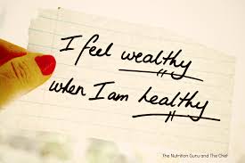 Creating an executable financial plan is critical to building wealth. I Feel Wealthy When I Am Healthy The Nutrition Guru And The Chef