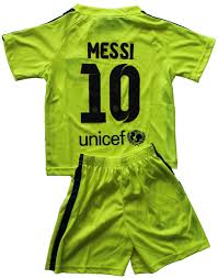 Brand new necklace featuring lionel messi fc barcelona jersey. Buy 2014 2015 Fc Barcelona Third Lime Green Lionel Messi 10 Football Soccer Kids Jersey Short In Cheap Price On Alibaba Com