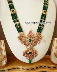 Green Jades Long Set With Locket Gold Jewelry Fashion Jewelry Design Necklace Gold Necklace Designs