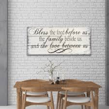 Find design inspiration for your eating zone, from the best of the guardian's interiors photography. Bless The Food Dining Room Wall Decor Rusticly Inspired Signs