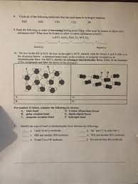 Whether a molecule is polar or nonpolar depends both on bond type and molecular shape. Solved 8 Circle All Of The Following Molecules That Can Chegg Com