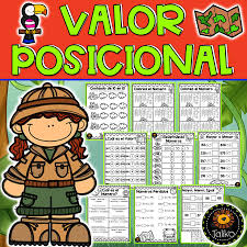 Spanish Place Value Valor Posicional Distance Learning Place Values Printable Teaching Resources Spanish Teaching Resources