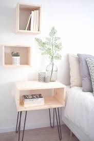 Your bedside tables don't need to be nightstands. Houten Nachtkastje Karwei Thuisdecoratie Slaapkamerideeen Meubel Ideeen