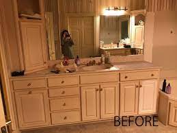 I can't center the electrical box to the vanity cabinet due to doubled up 2x6's on an exterior shear wall. Align The Light To The Mirror Or Sink For An Offset Sink