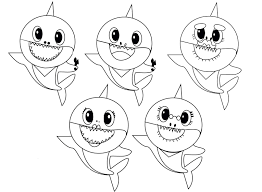 Cocomelon is a series of animated videos of traditional nursery rhymes and children's songs. Baby Shark Coloring Pages 50 Printable Coloring Pages