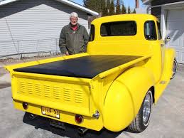 Image result for Diamond Yellow 1950 Truck
