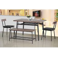 China Modern Ditchen Dining Furniture Counter Height Dining Table Set With Chairs Bench China Dining Table Dining Table Set
