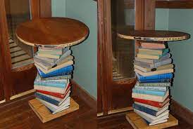 So whether you're looking for coffee table display materials for an office, guest house, or your home, we have you covered. 15 Pieces Of Furniture Made Out Of Books Book Furniture Book Decor Library Decor