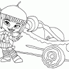 Candlehead wreck it ralph coloring pages. 1